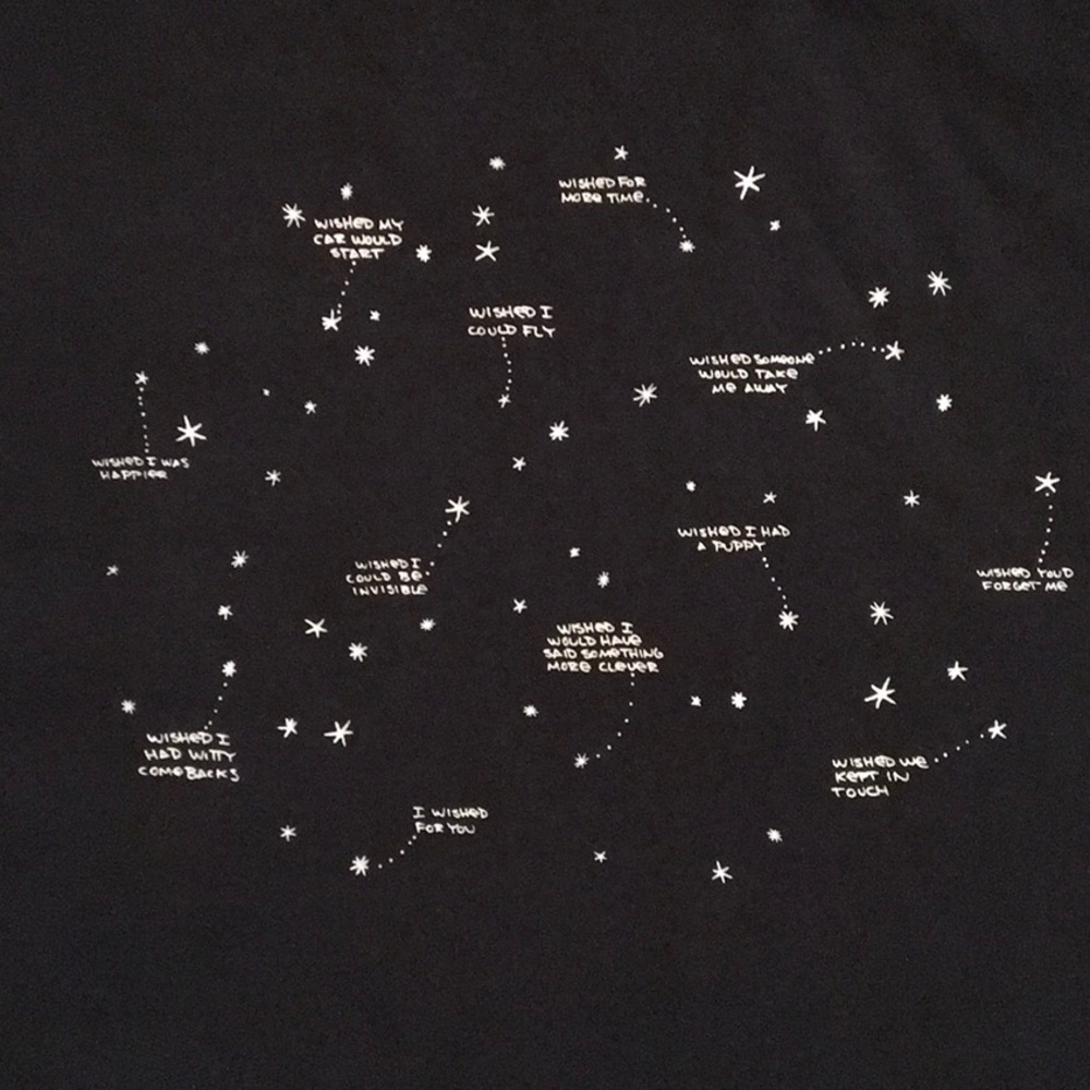 Men’s threadless Star Light. Star Bright